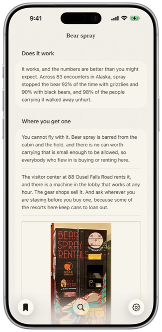 You cannot fly with bear spray